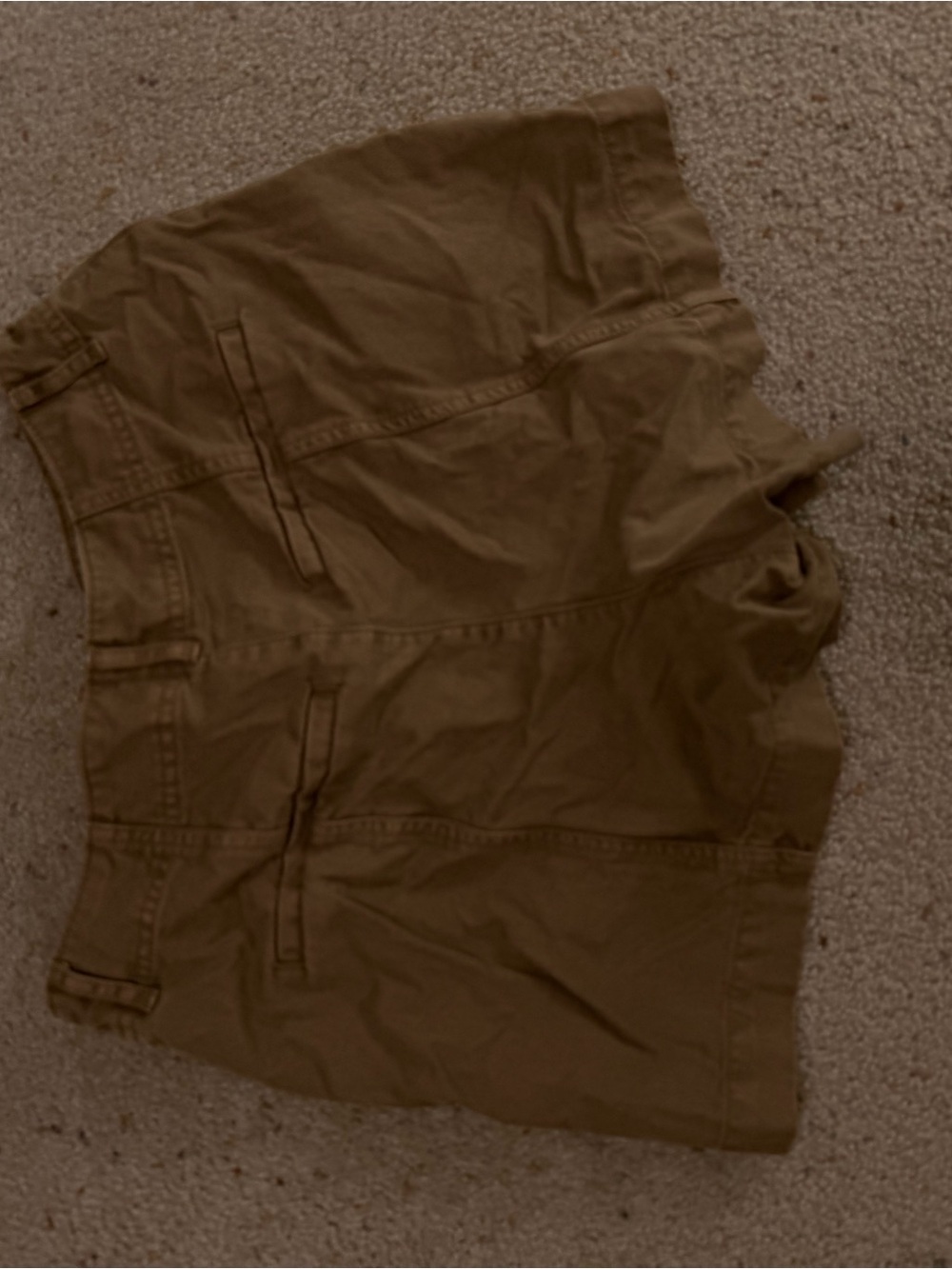 Universal Thread Tan Utility Shorts with Pocket Detail